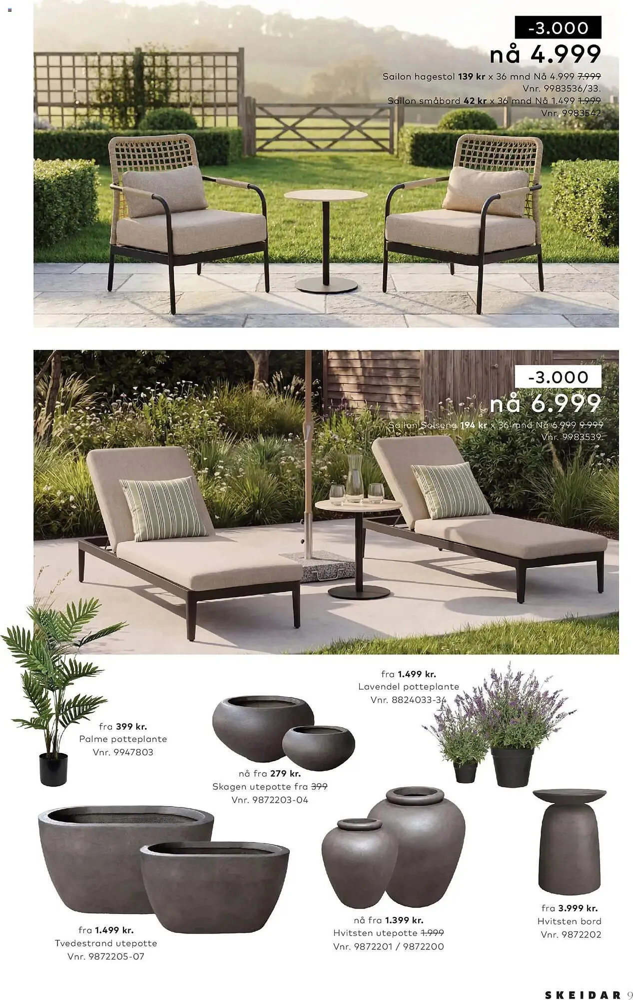 Skeidar kundeavis fra 10. april til 30. april 2026 - kundeavisside 9