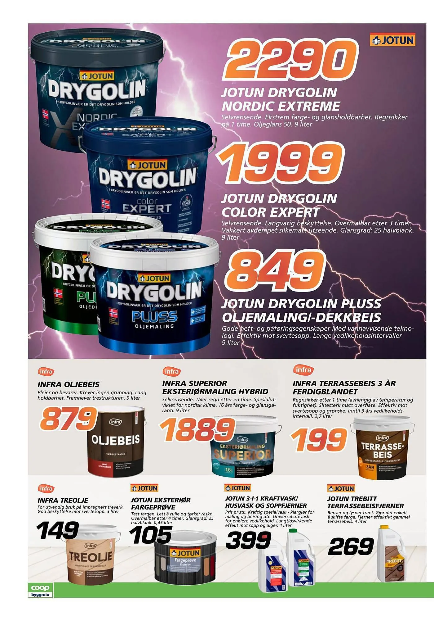 Coop Byggmix Kundeavis fra 22. juli til 5. august 2023 - kundeavisside 4