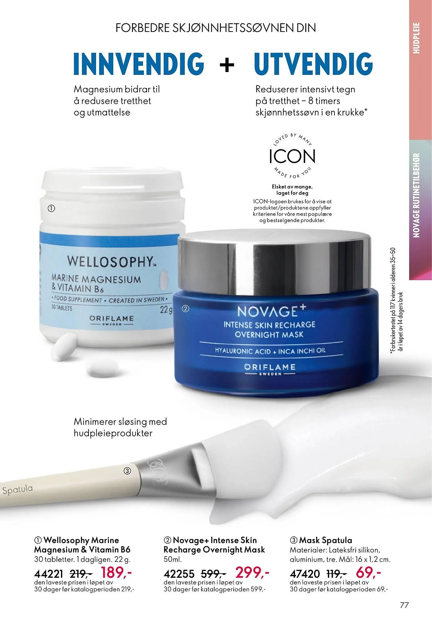 Oriflame katalog fra 29. oktober til 18. november 2025 - kundeavisside 77