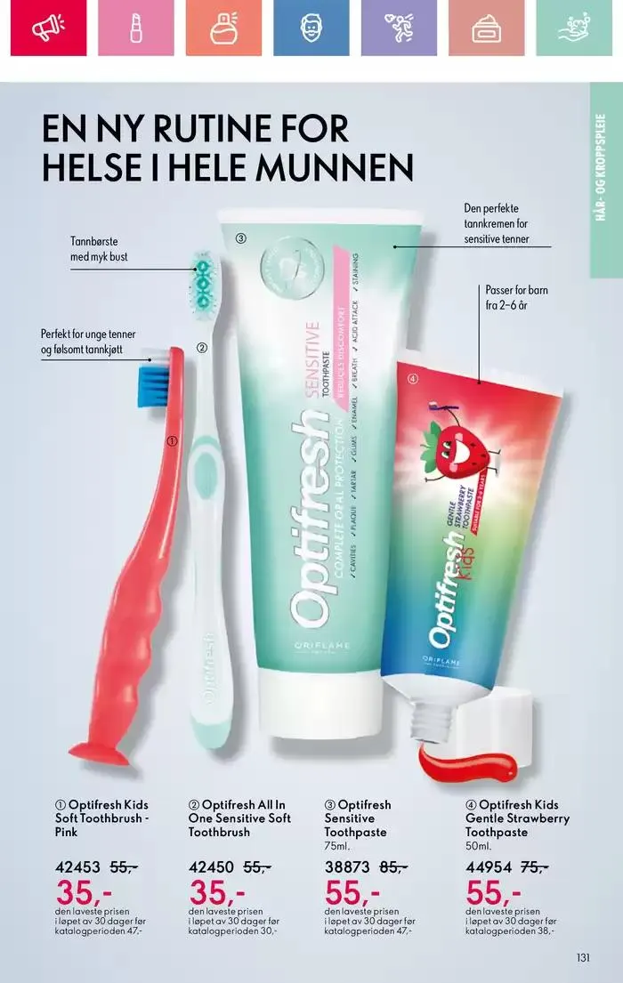 ORIFLAME Kundeavis fra 28. januar til 11. februar 2025 - kundeavisside 131