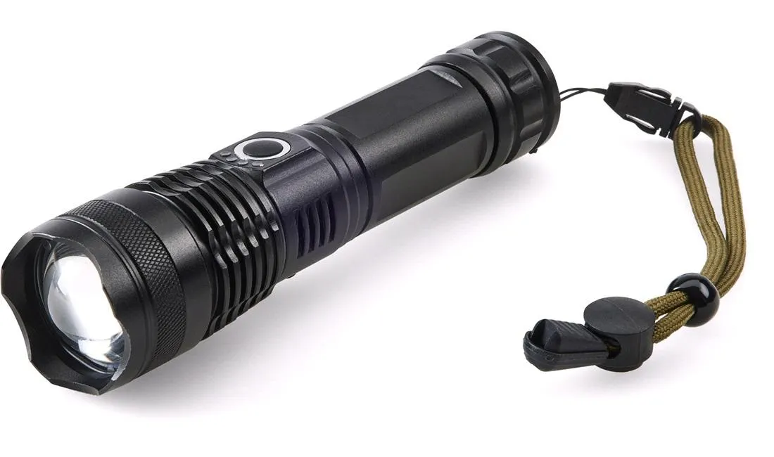 Lommelykt oppladbar LED 1500 Lm