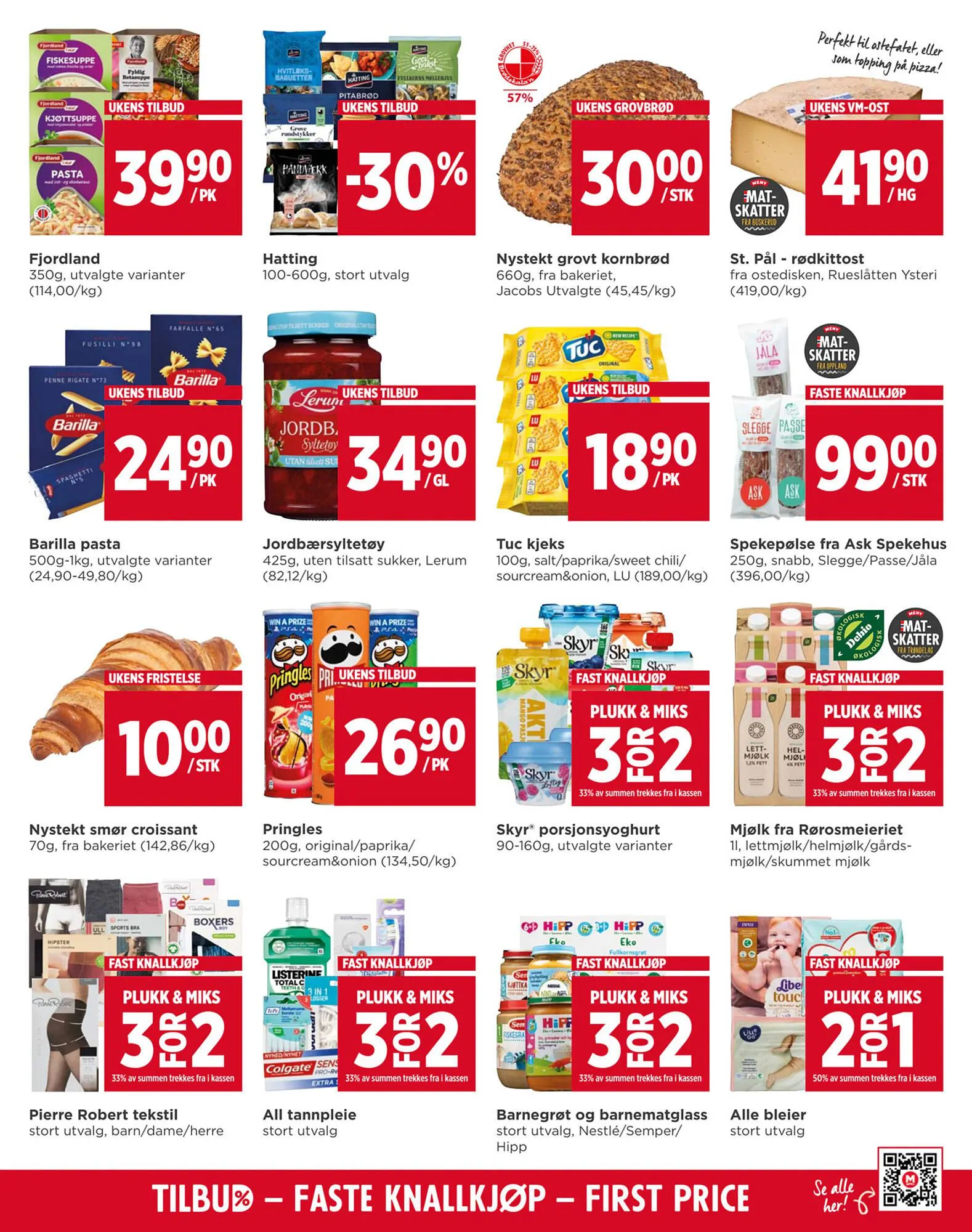 Meny Kundeavis fra 24. september til 27. september 2023 - kundeavisside 3