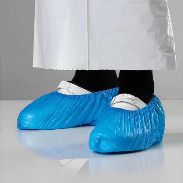 Overtrekk sko i plast 16'' blå granberg - 210.0060