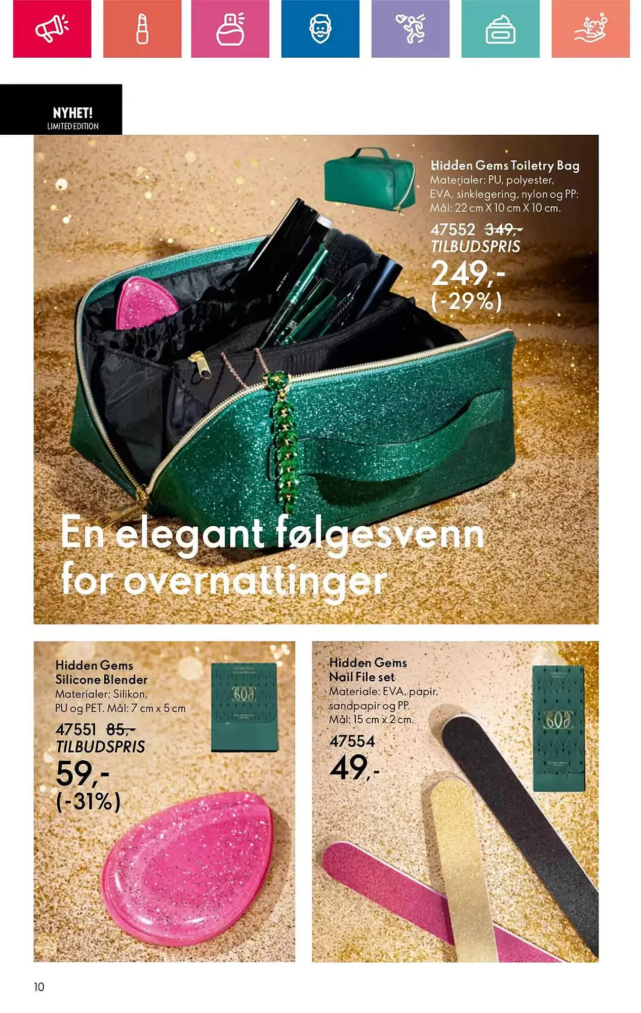 Oriflame Kundeavis fra 14. november til 4. desember 2024 - kundeavisside 10
