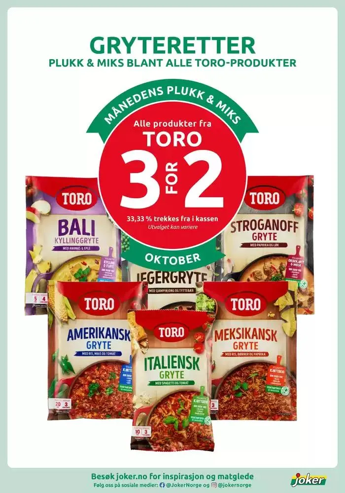 Joker Kundeavis fra 21. oktober til 4. november 2024 - kundeavisside 6