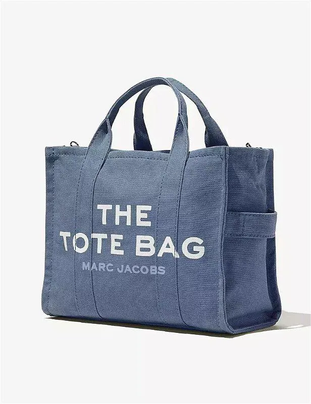 The Medium Tote Bag Blue Shadow