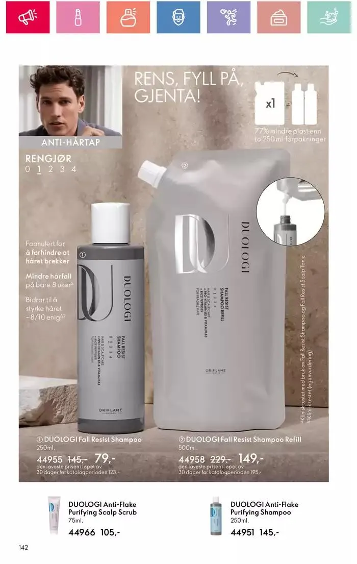 ORIFLAME Kundeavis fra 5. januar til 12. januar 2025 - kundeavisside 142