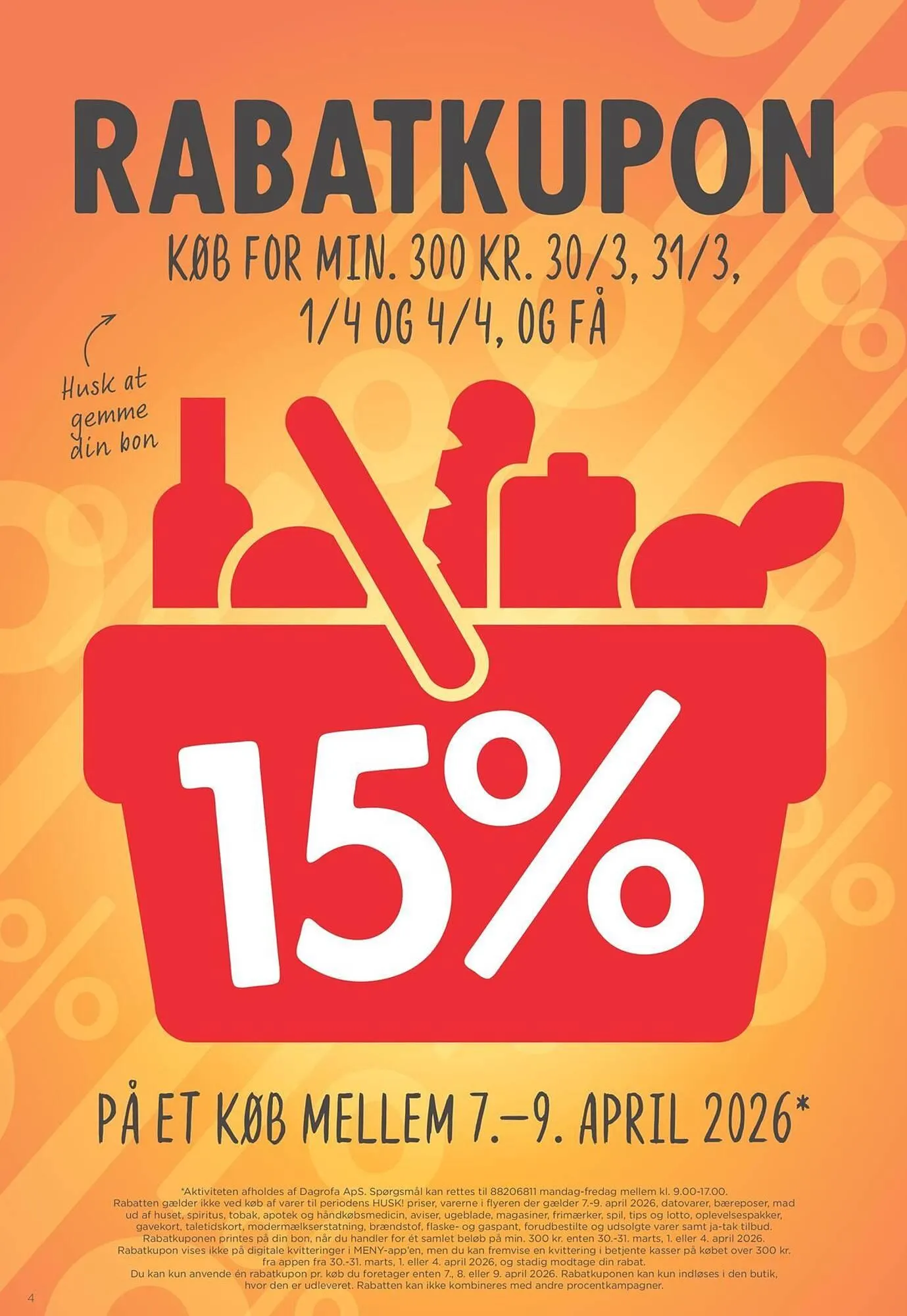 Meny kundeavis fra 27. mars til 4. april 2026 - kundeavisside 4