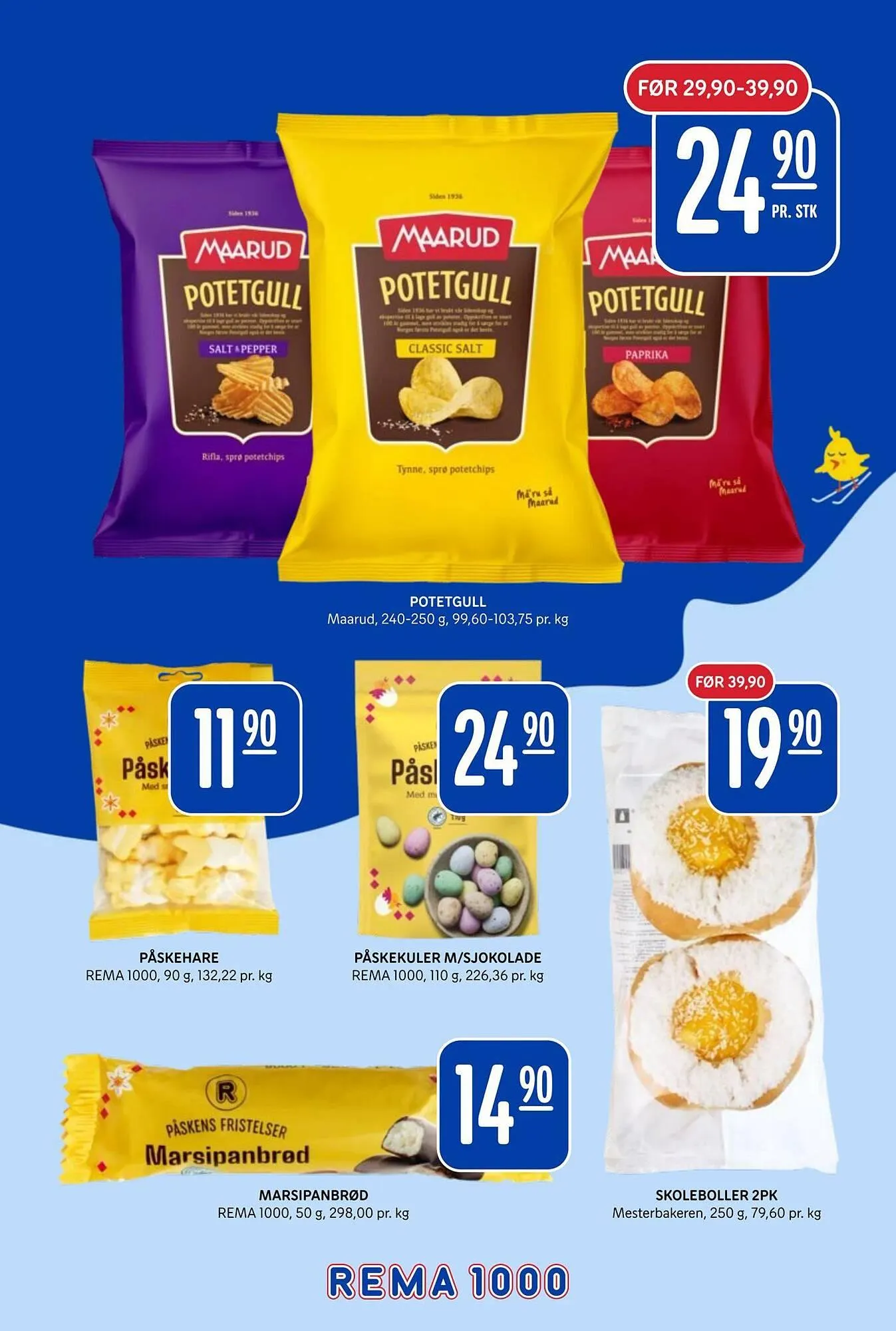 Rema 1000 kundeavis fra 30. mars til 5. april 2026 - kundeavisside 38