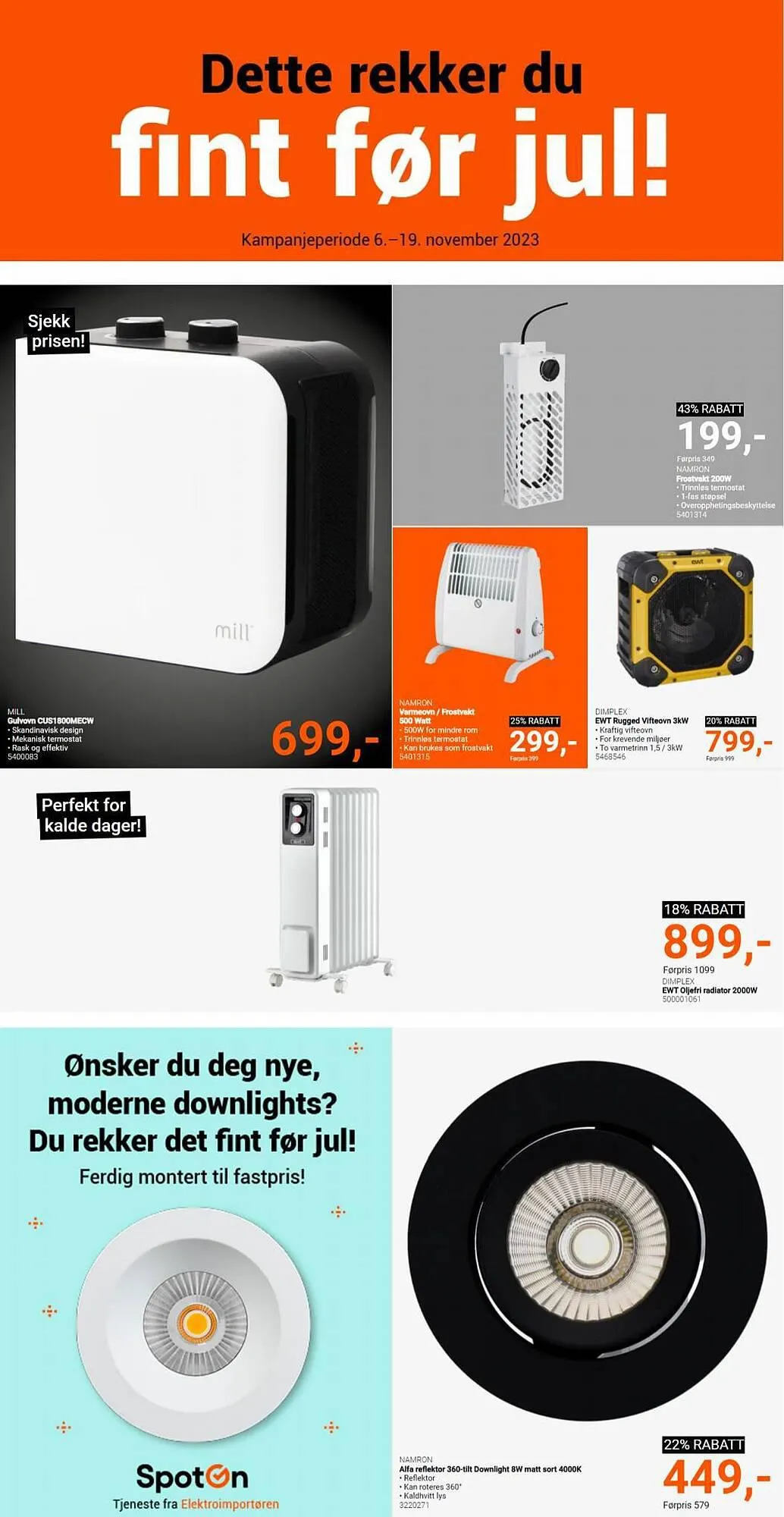 Elektroimportøren Kundeavis - 1