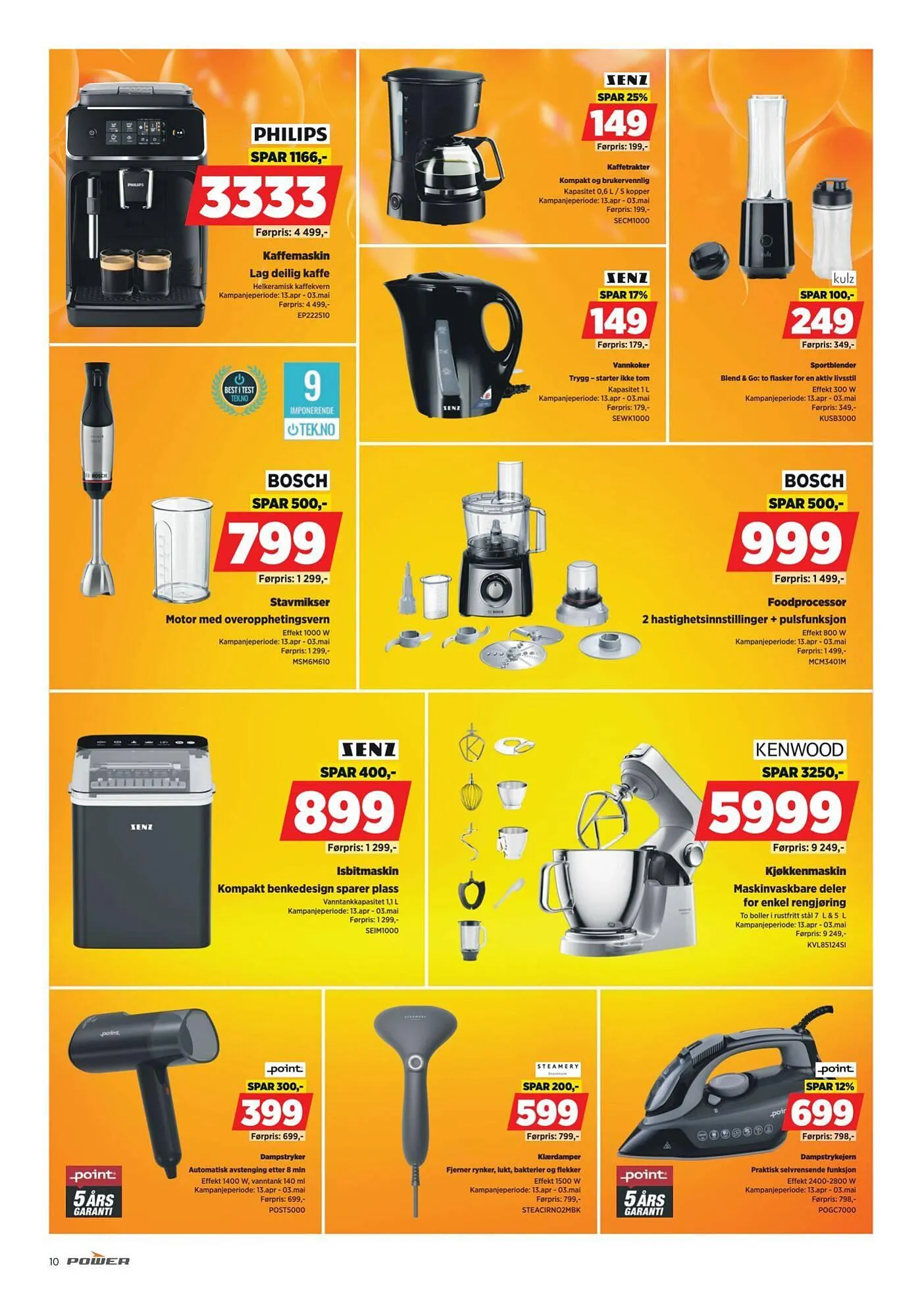POWER kundeavis fra 20. april til 27. april 2026 - kundeavisside 10
