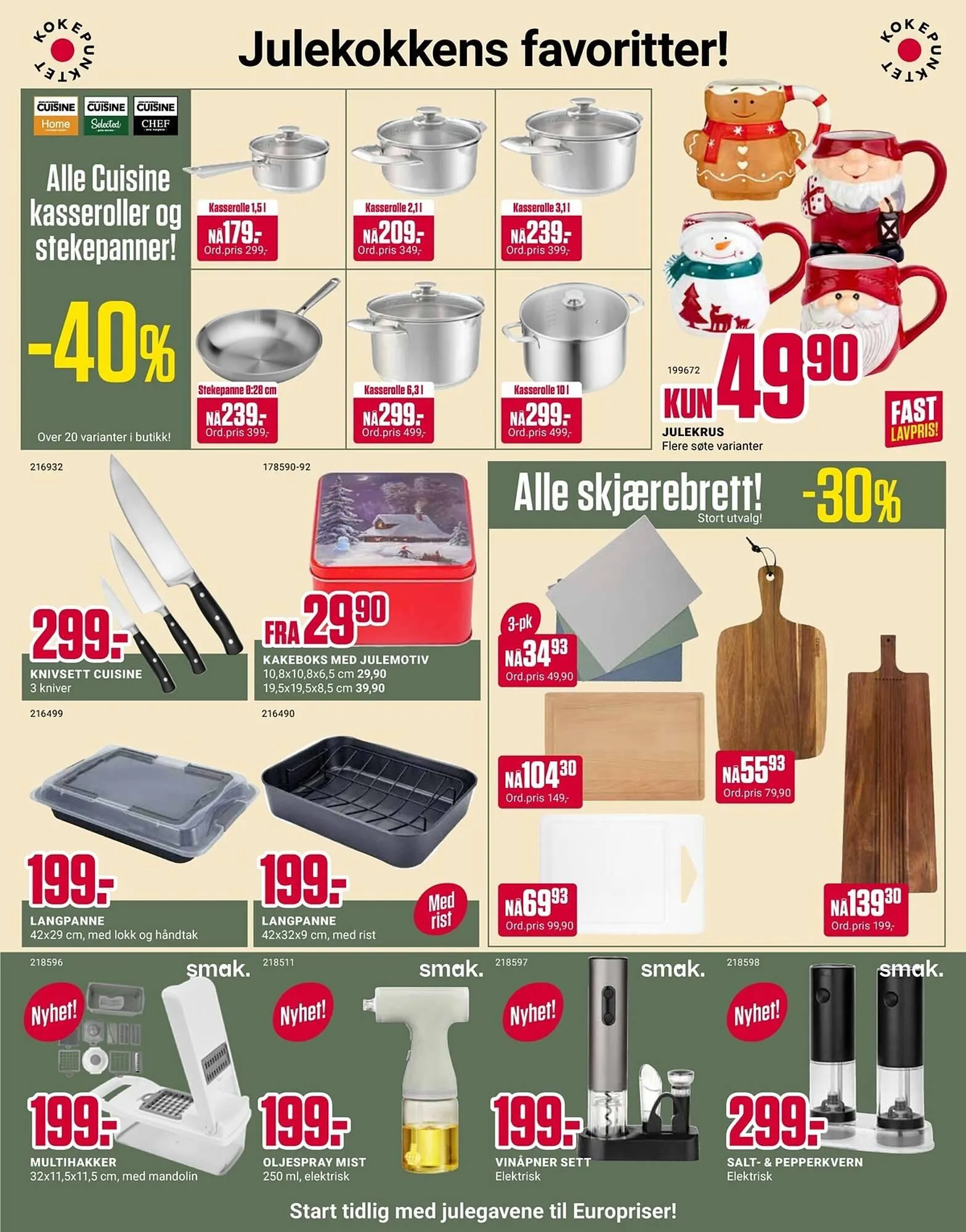 Europris kundeavis fra 3. november til 8. november 2025 - kundeavisside 11