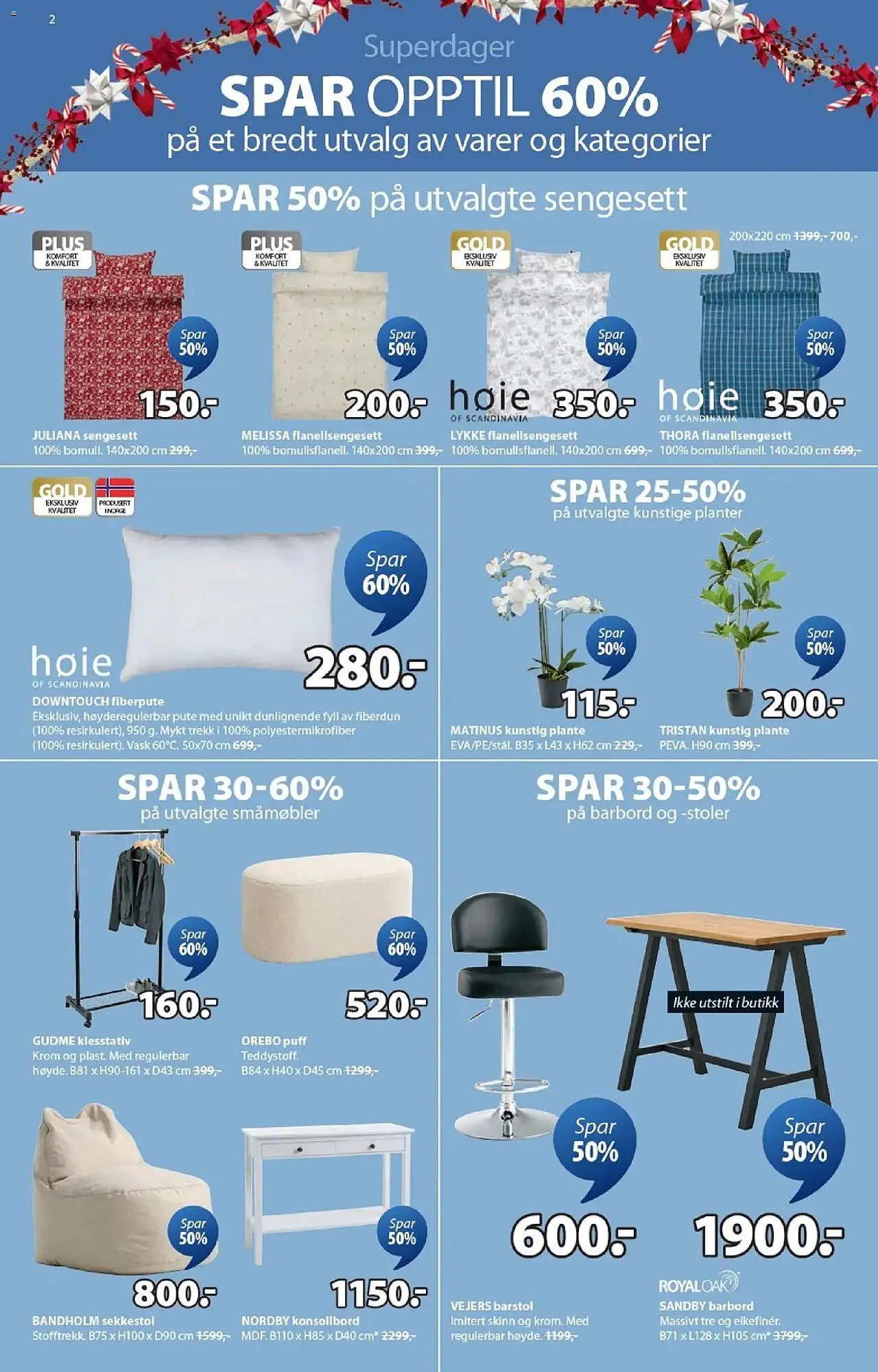 JYSK kundeavis fra 3. november til 15. november 2025 - kundeavisside 2