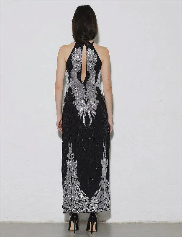 Famous Dress Black / Silver