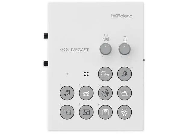 OUTLET | Roland GO:LIVECAST- LIVE STREAMING STUDIO FOR SMARTPHONES