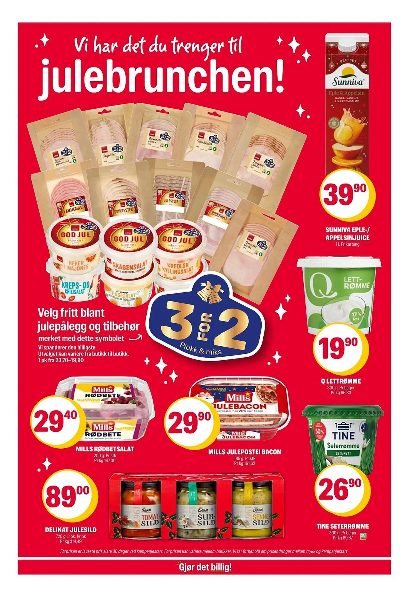 Coop Extra kundeavis fra 22. desember til 4. januar 2026 - kundeavisside 16