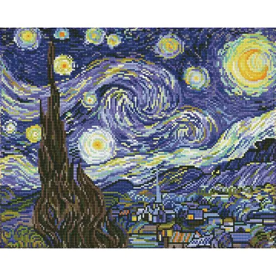 Diamond Dotz Starry Night – diamond painting, 40,6×50,8 cm, 25276 dotz