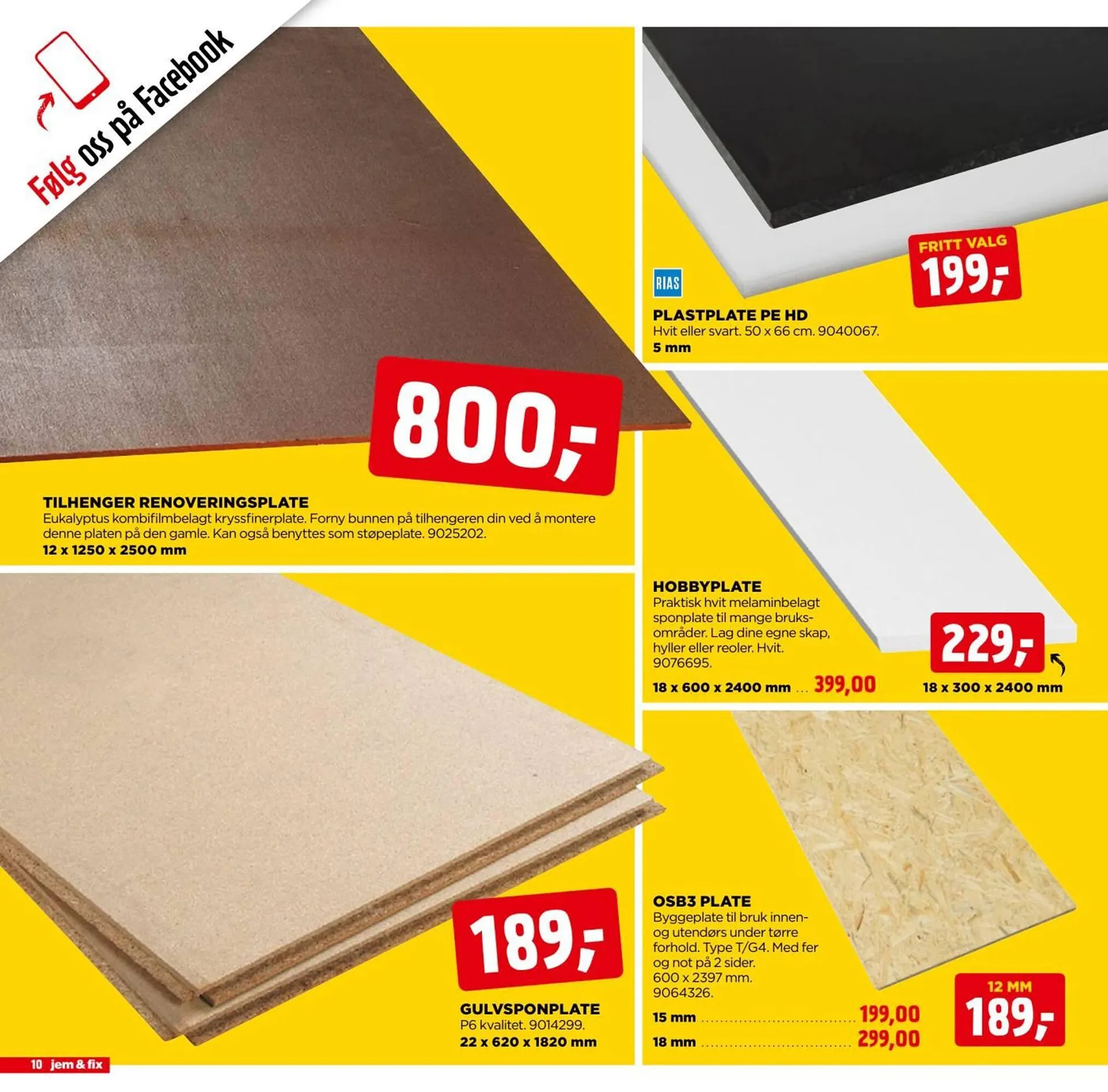 Jem & fix kundeavis fra 22. februar til 8. mars 2026 - kundeavisside 10