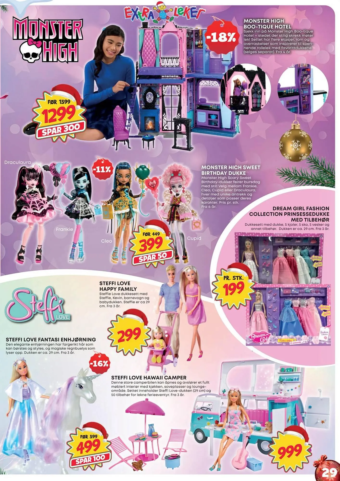 Extra Leker kundeavis fra 12. november til 24. desember 2025 - kundeavisside 29