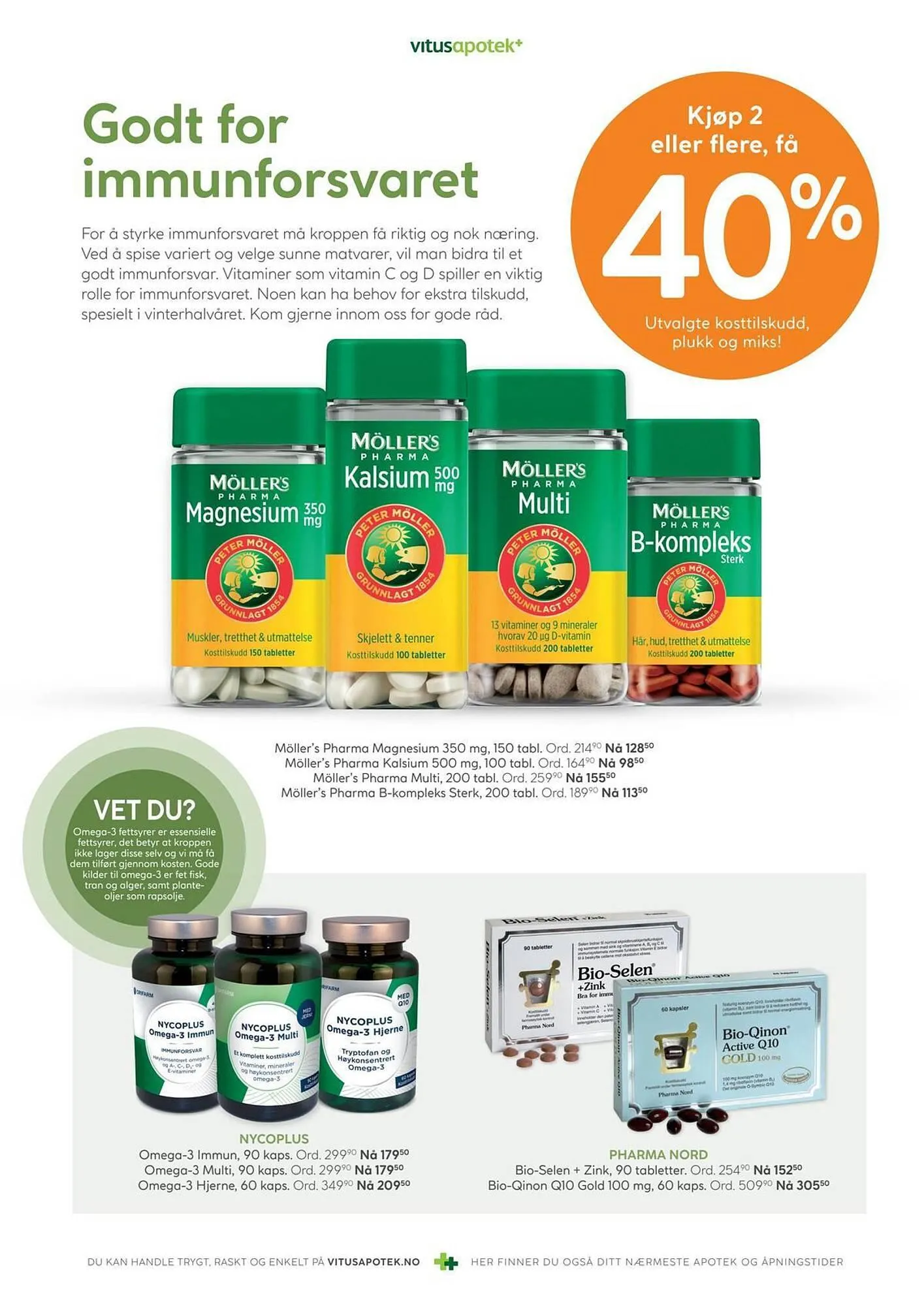 Vitusapotek kundeavis fra 29. oktober til 8. november 2025 - kundeavisside 2