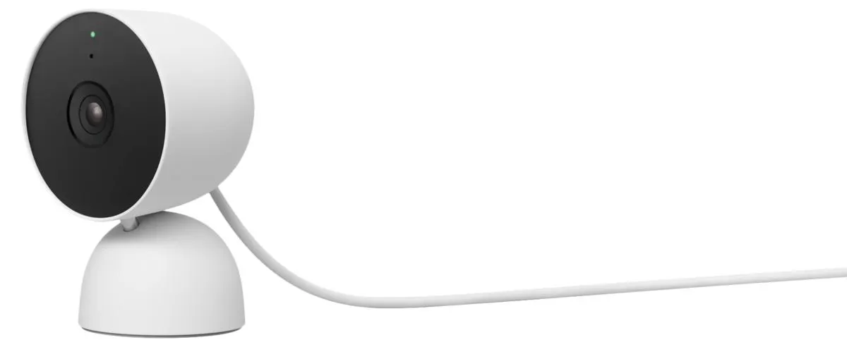 Google Nest Cam overvåkningskamera innendørs