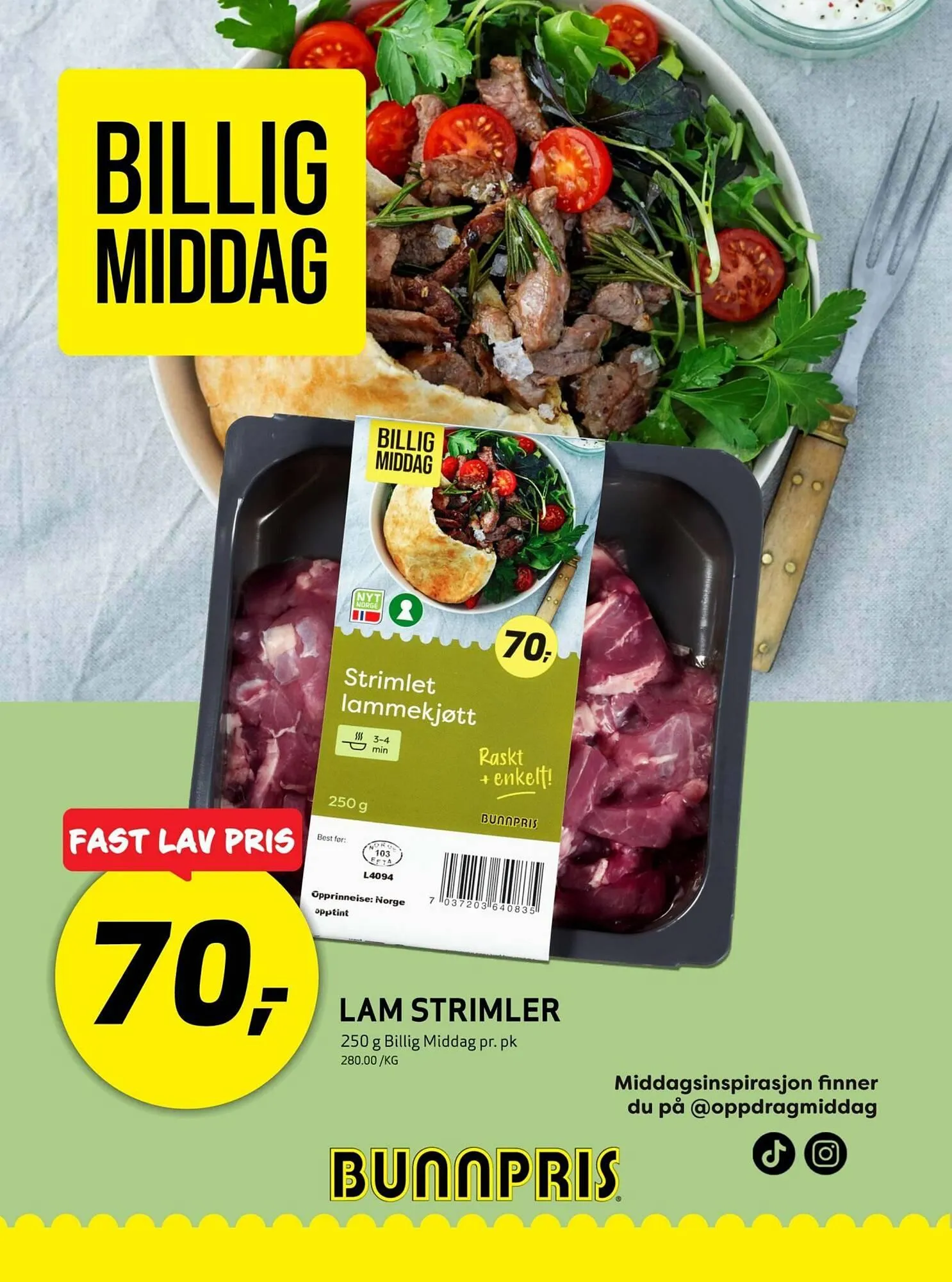 Bunnpris fra 16. mars til 22. mars 2026 - kundeavisside 24