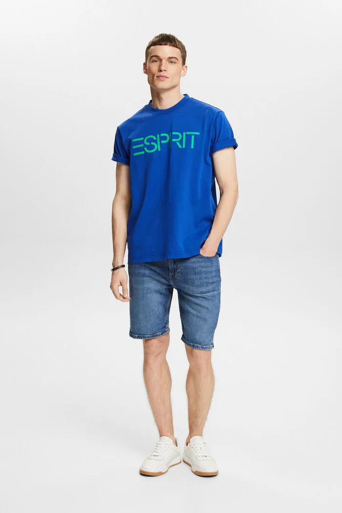 Straight Denim Shorts