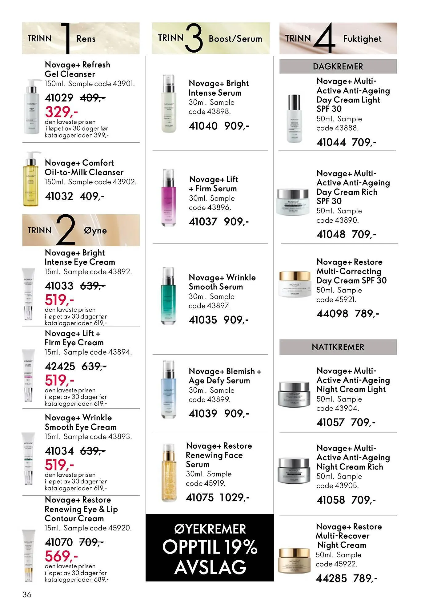 Oriflame katalog fra 1. april til 30. april 2026 - kundeavisside 36