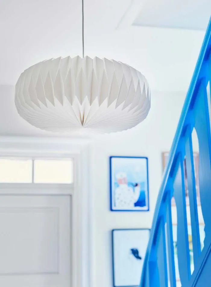 Belloy taklampe papir Ø45 - hvit