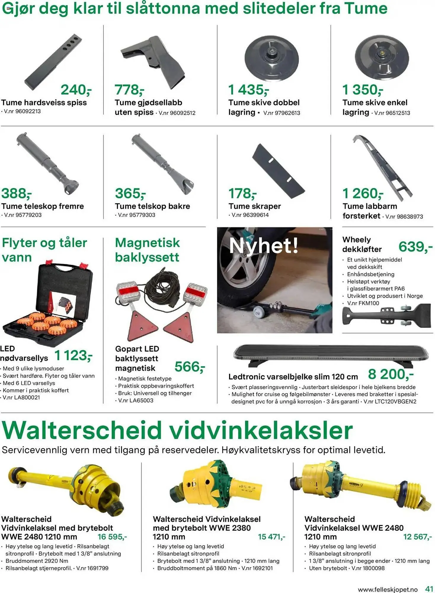 Felleskjøpet Kundeavis fra 9. mai til 31. desember 2025 - kundeavisside 41