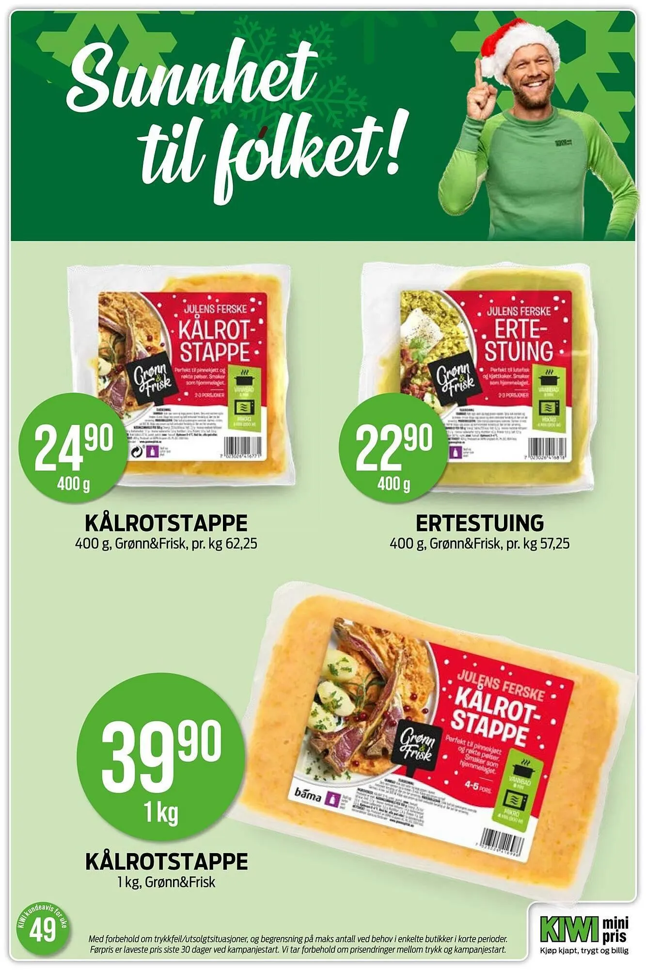 Kiwi kundeavis fra 1. desember til 8. desember 2025 - kundeavisside 21