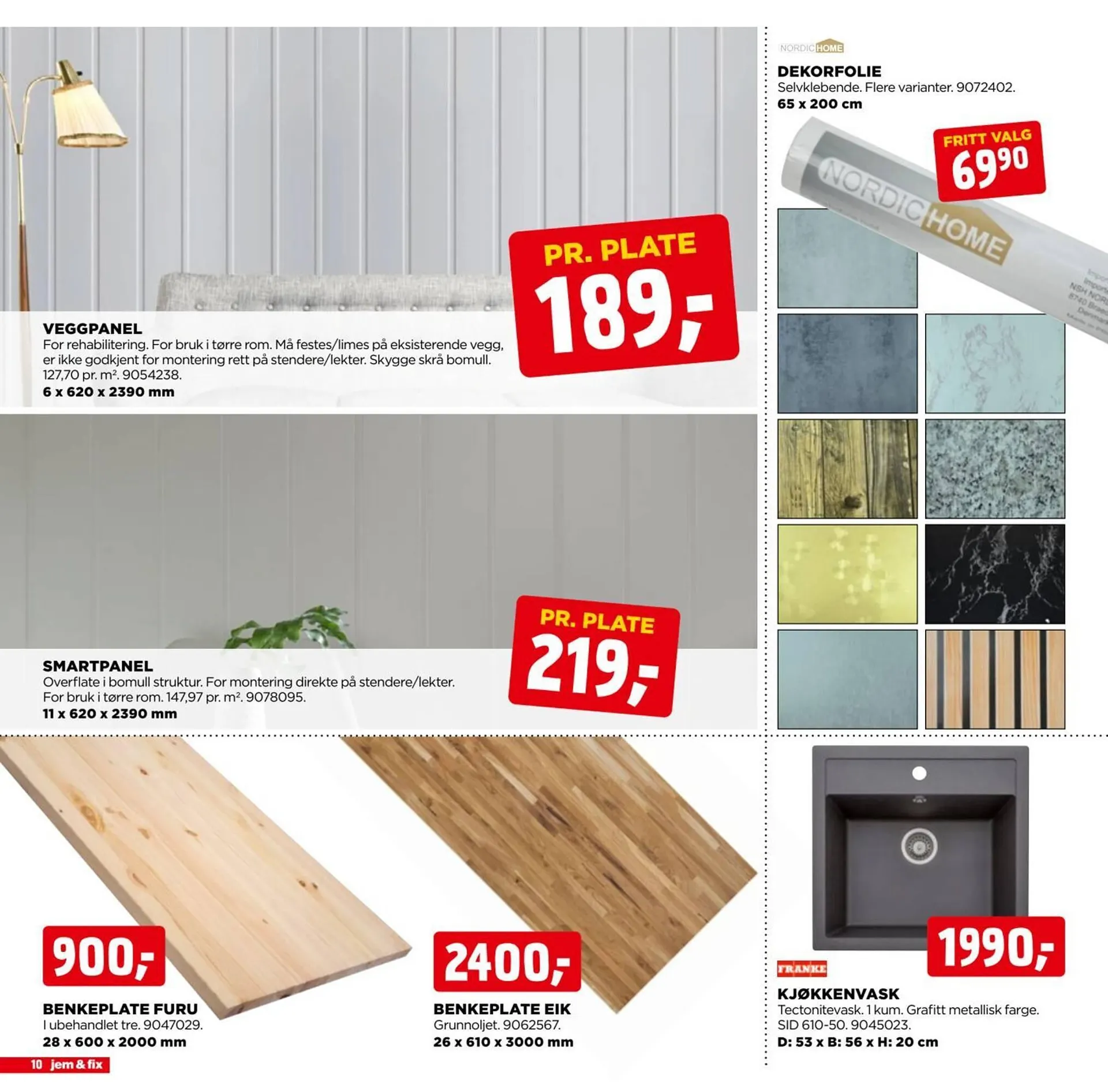 Jem & fix kundeavis fra 15. februar til 22. februar 2026 - kundeavisside 10