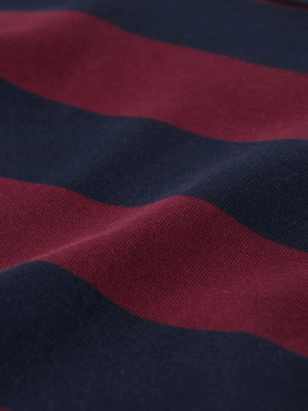 Langermet T-skjorte stripet