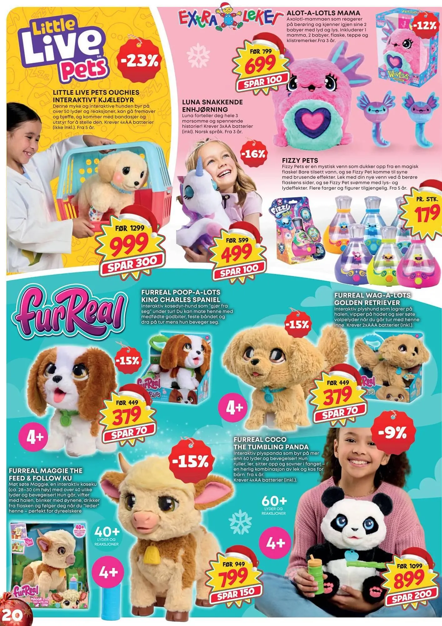 Extra Leker kundeavis fra 12. november til 24. desember 2025 - kundeavisside 20