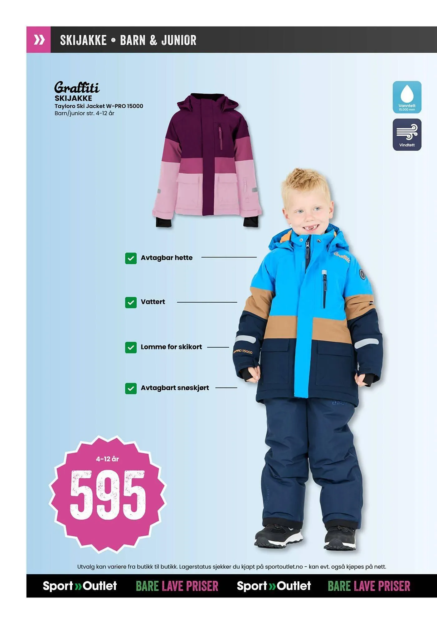 Sport Outlet kundeavis fra 9. januar til 2. februar 2026 - kundeavisside 12