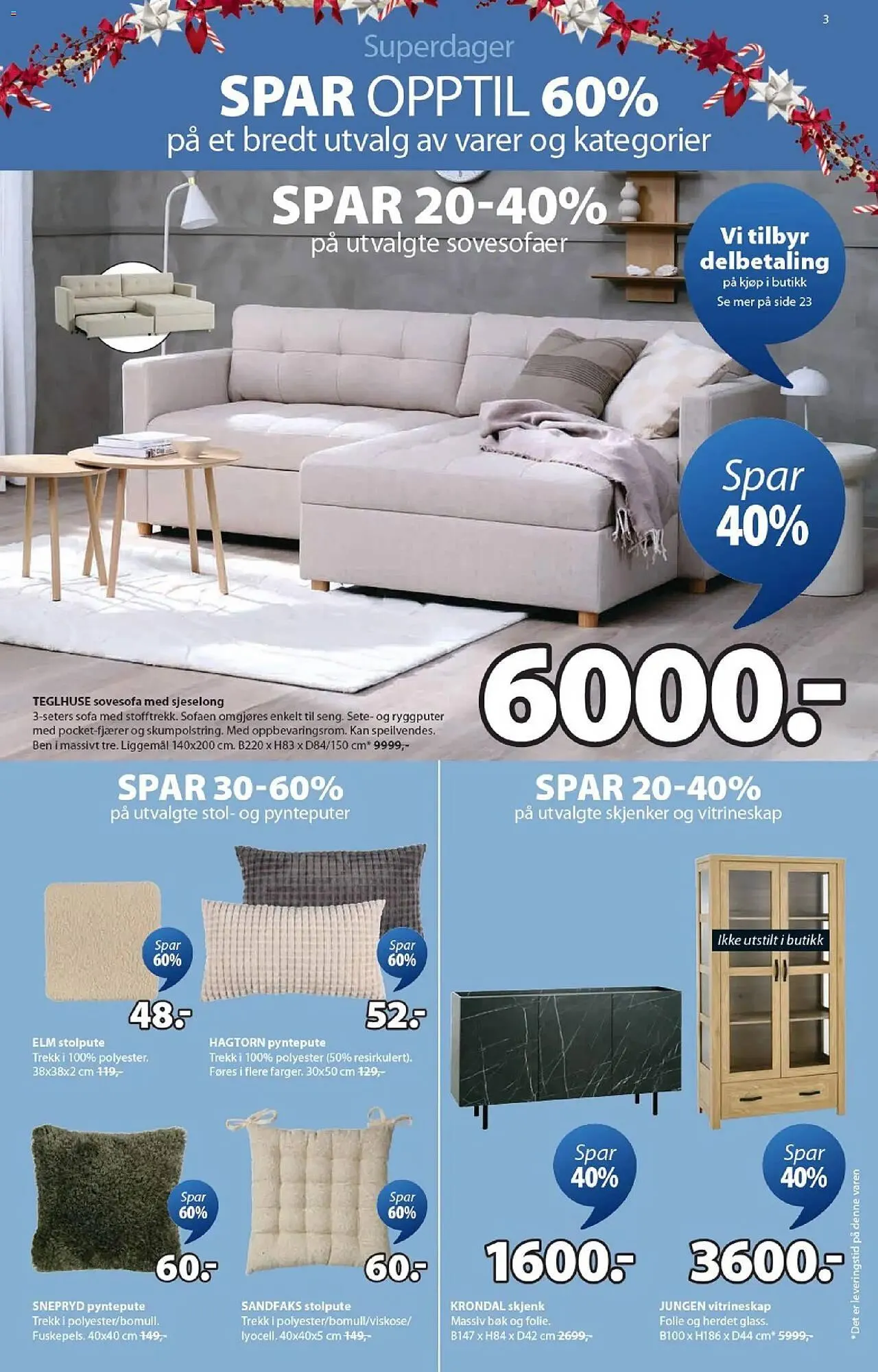 JYSK kundeavis fra 3. november til 15. november 2025 - kundeavisside 3