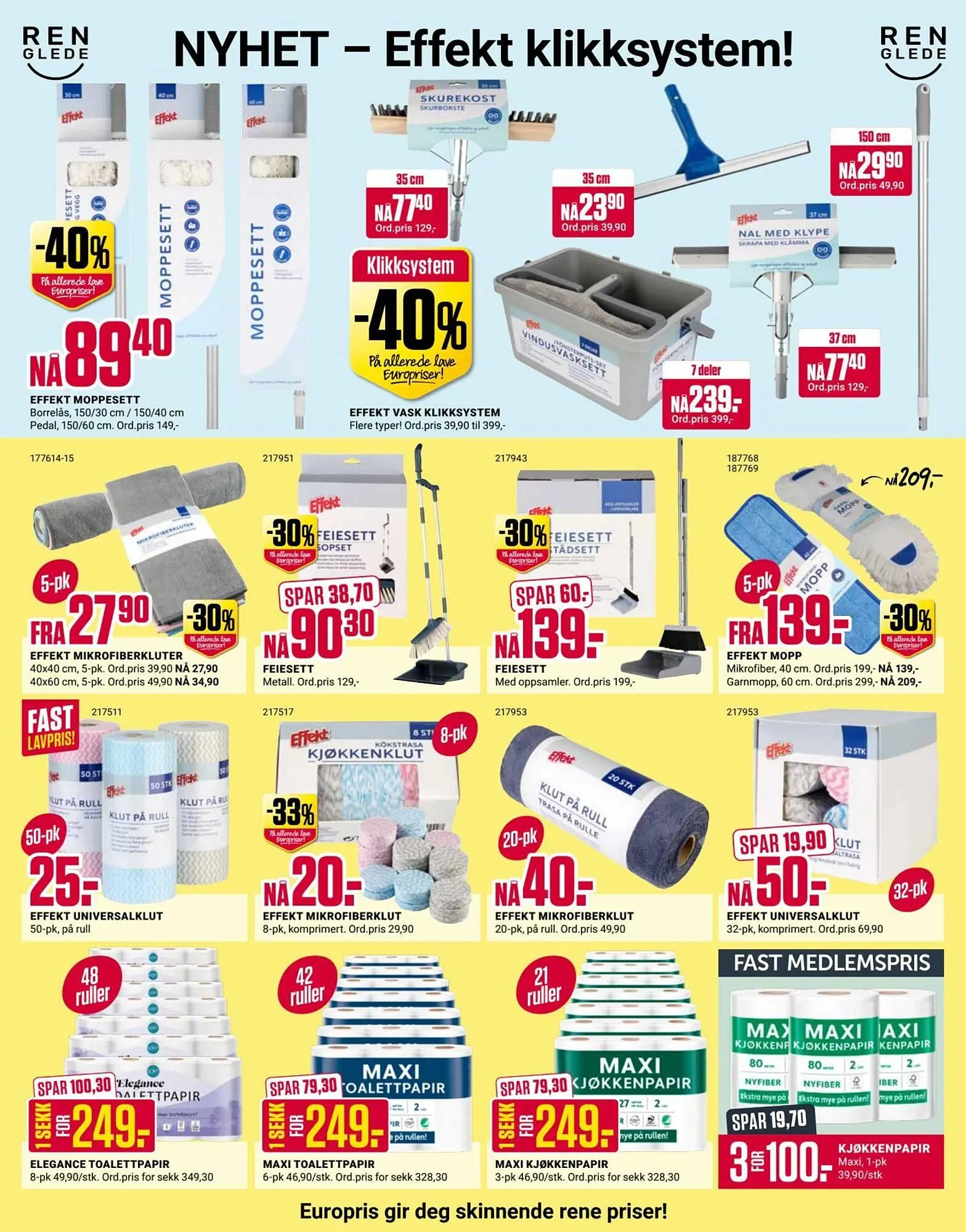 Europris kundeavis fra 2. mars til 7. mars 2026 - kundeavisside 3