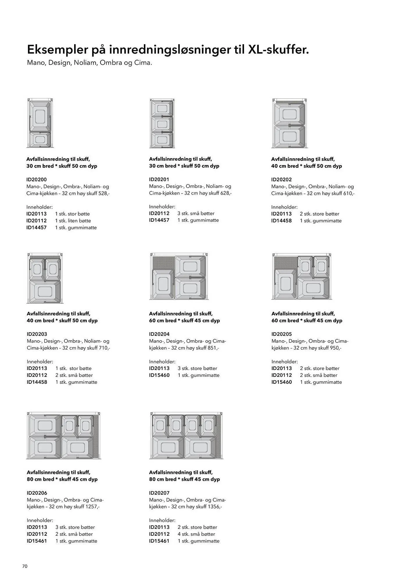 Kvik Kjøkken Kundeavis fra 28. mars til 11. april 2024 - kundeavisside 70