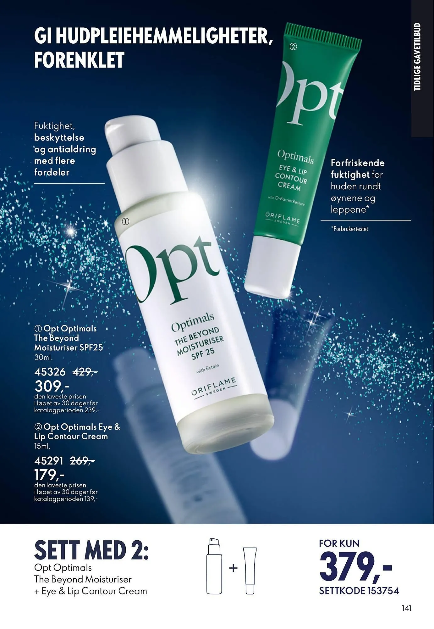 Oriflame katalog fra 29. oktober til 18. november 2025 - kundeavisside 141
