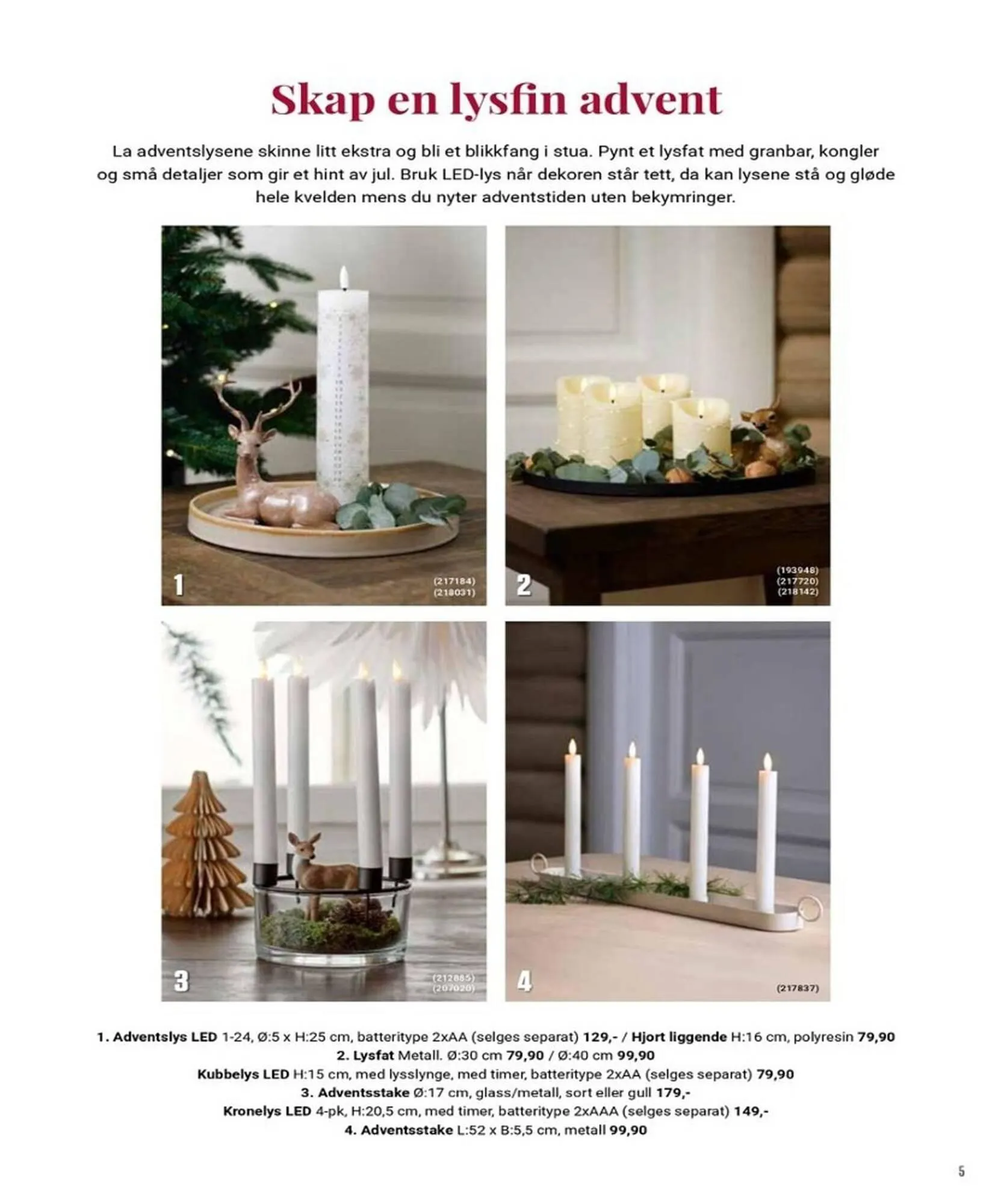 Europris kundeavis fra 29. oktober til 24. desember 2025 - kundeavisside 5