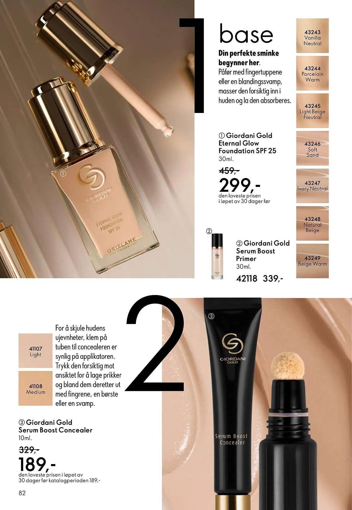 Oriflame katalog fra 1. april til 30. april 2026 - kundeavisside 82