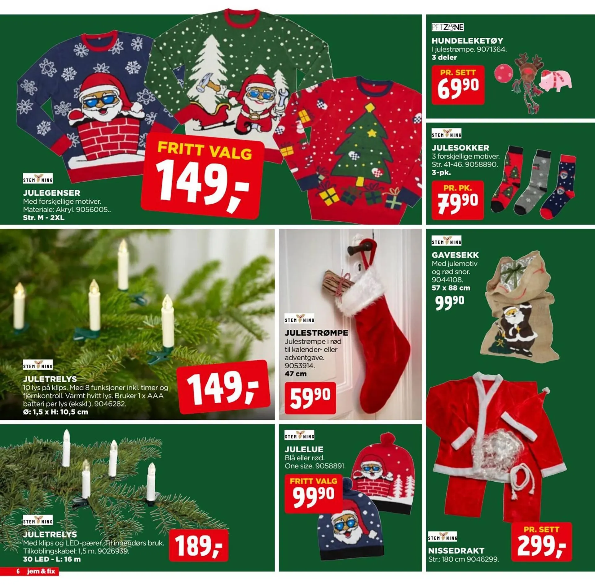 jem & fix Kundeavis fra 30. november til 7. desember 2024 - kundeavisside 6