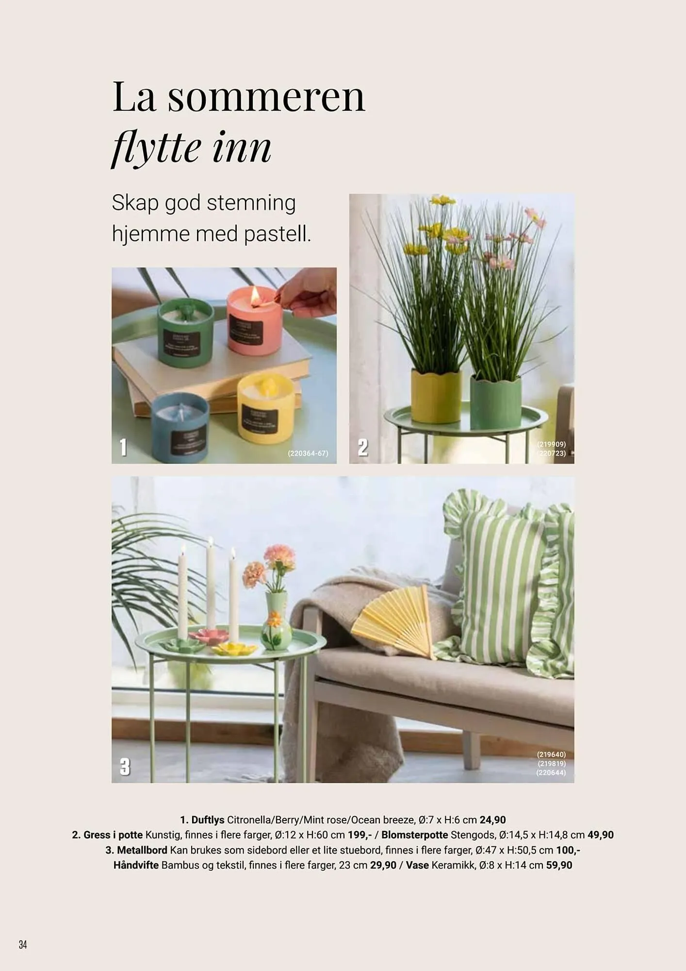 Europris kundeavis fra 10. april til 1. juli 2026 - kundeavisside 34