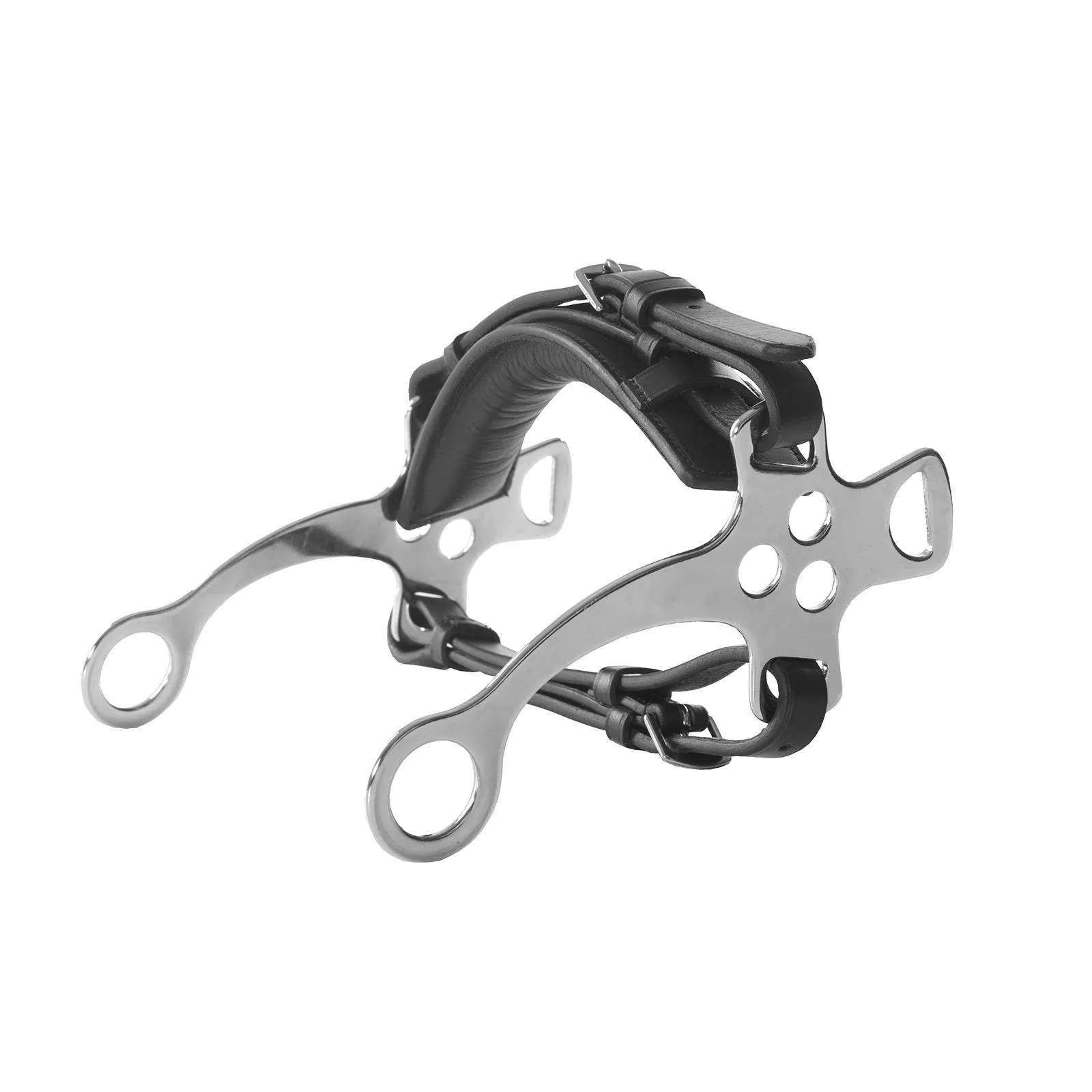 Horze hackamore i lær