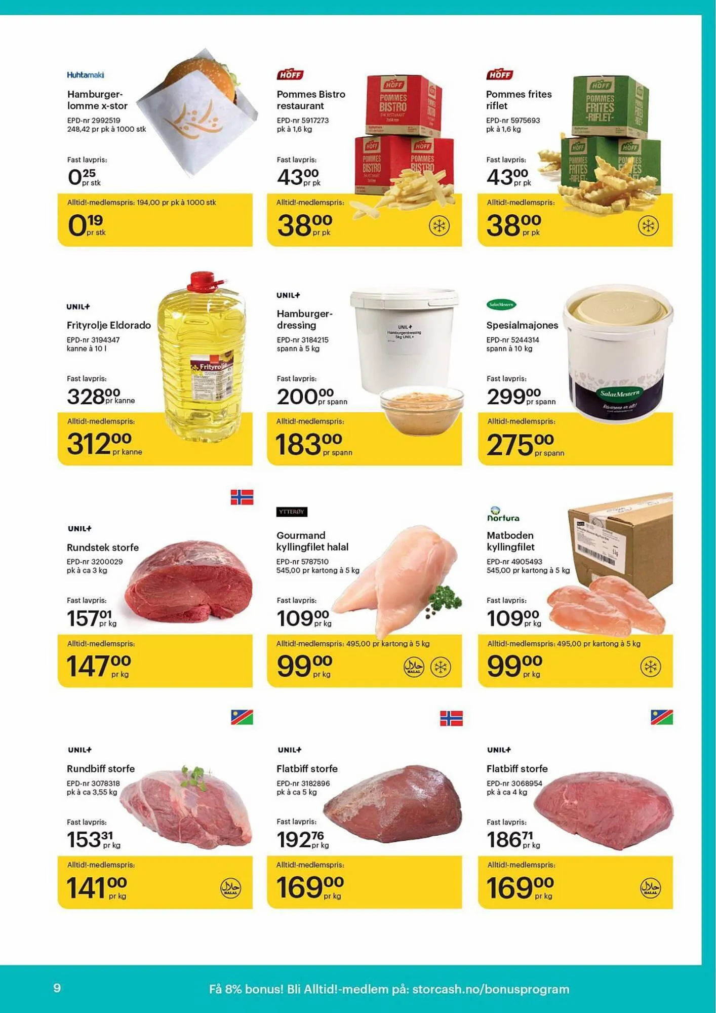 Storcash Kundeavis fra 9. oktober til 11. november 2023 - kundeavisside 9