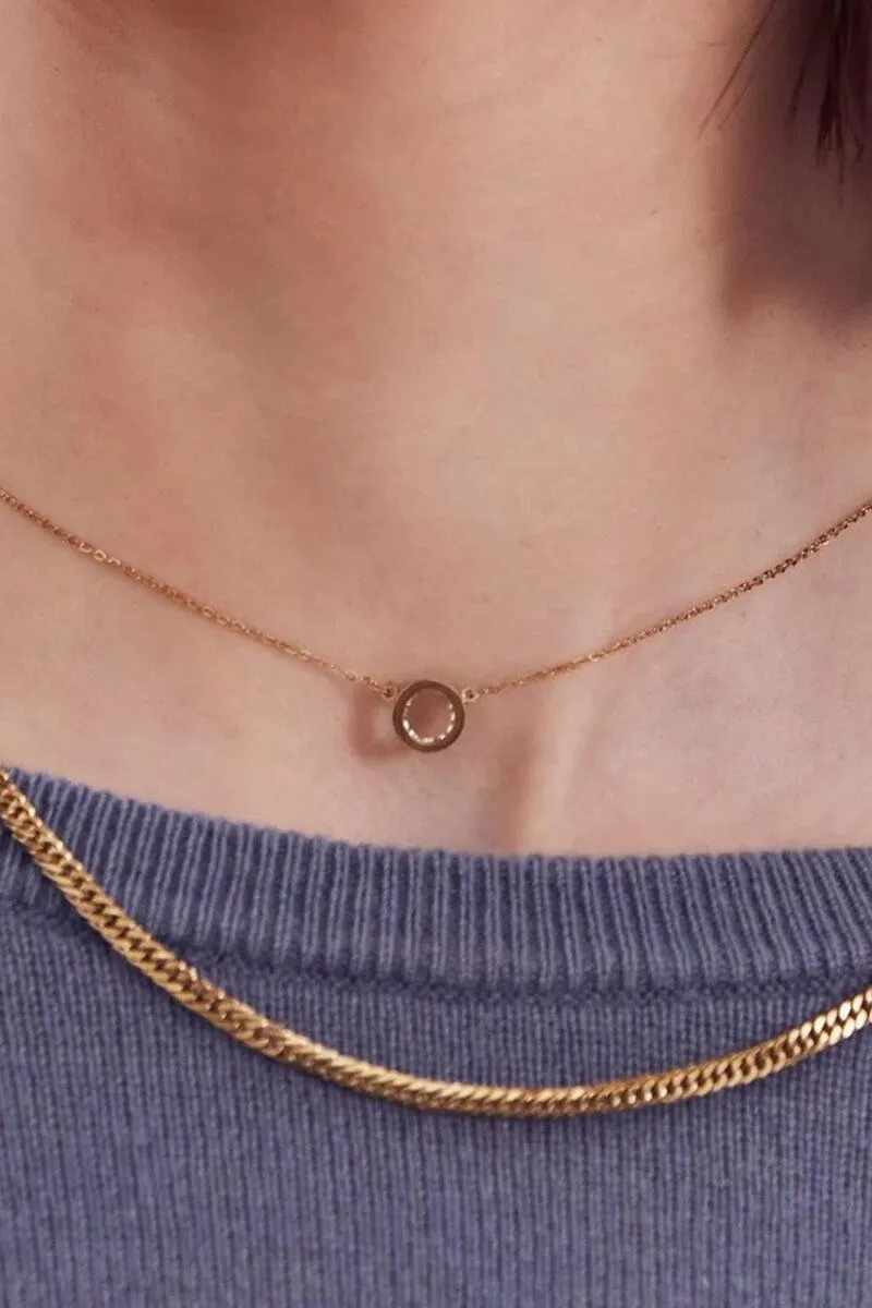 Monaco Necklace Mini Gold