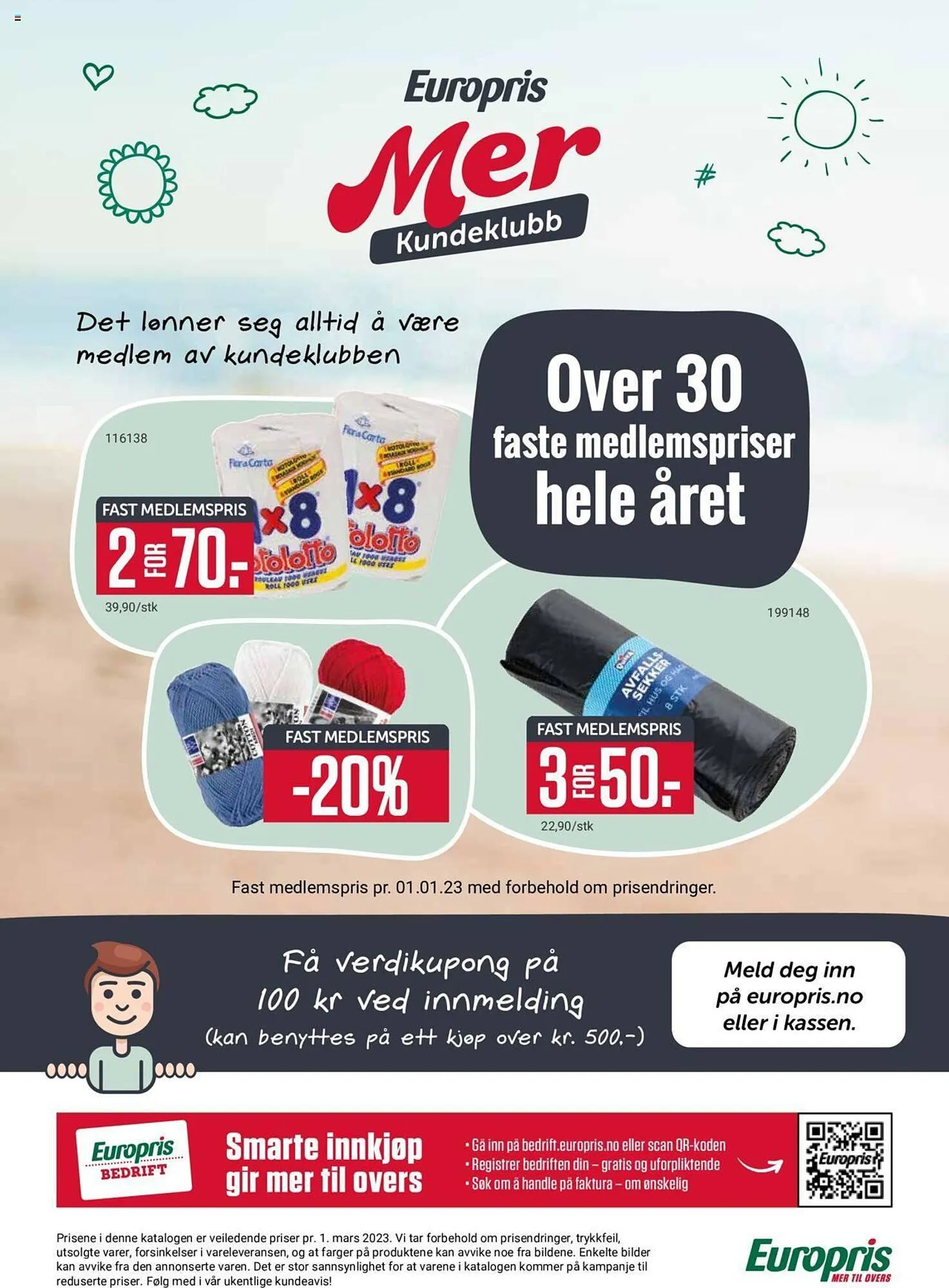 Europris Kundeavis fra 10. mars til 31. desember 2023 - kundeavisside 24