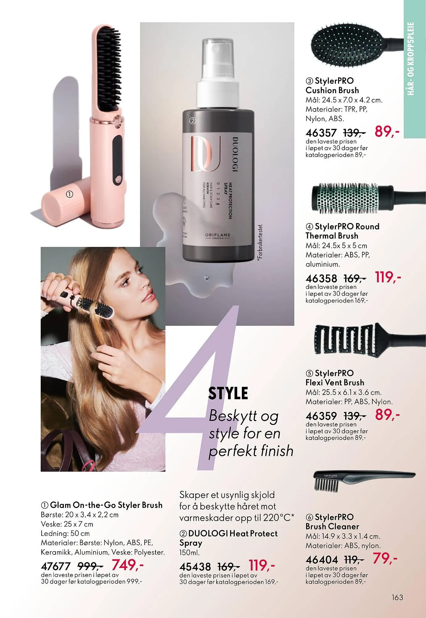 Oriflame katalog fra 18. februar til 10. mars 2026 - kundeavisside 163