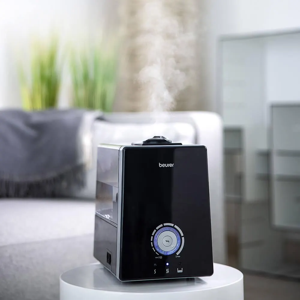 Beurer LB 88 luftfukter, Svart, 48 m²