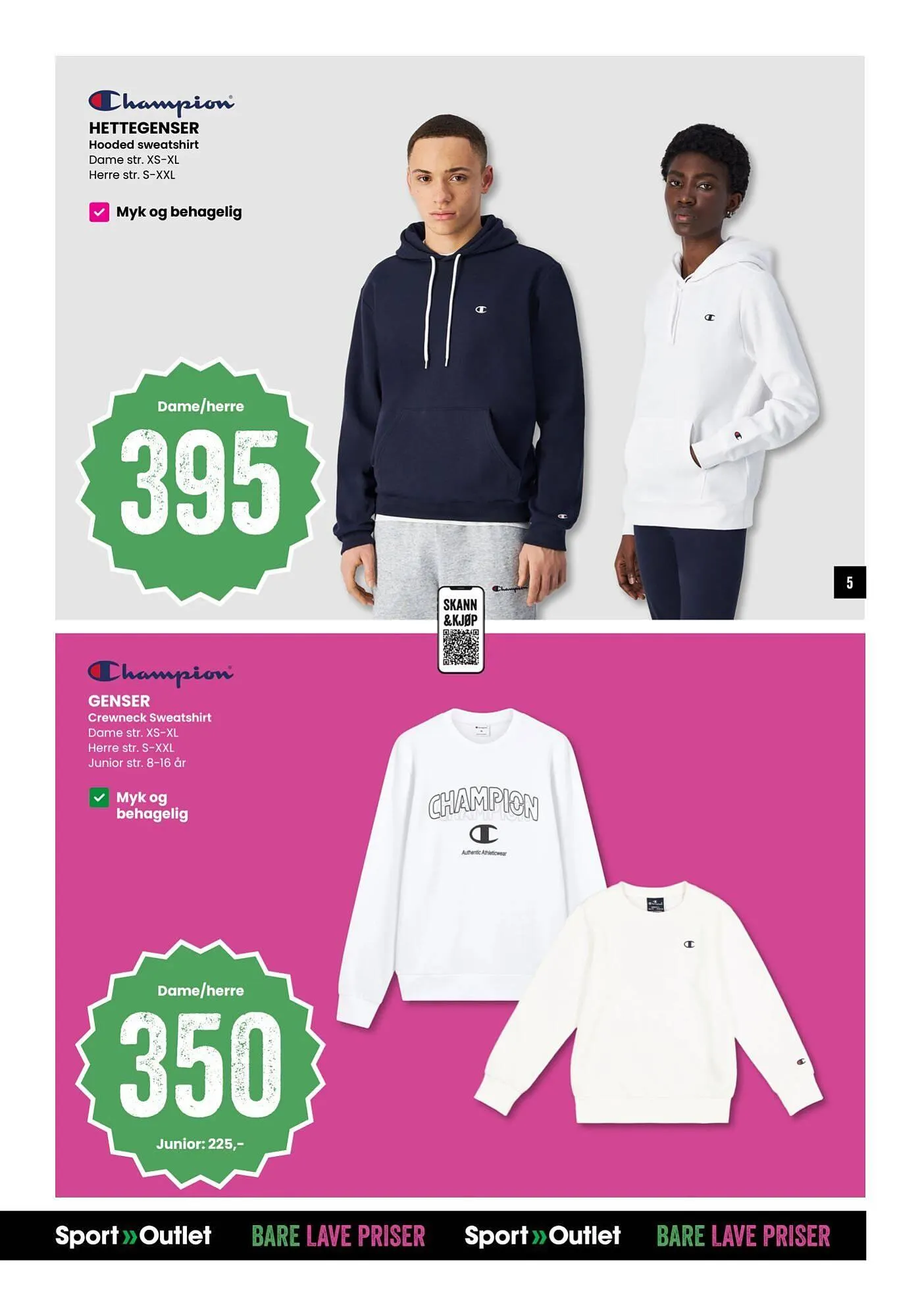 Sport Outlet kundeavis fra 24. februar til 9. mars 2026 - kundeavisside 5